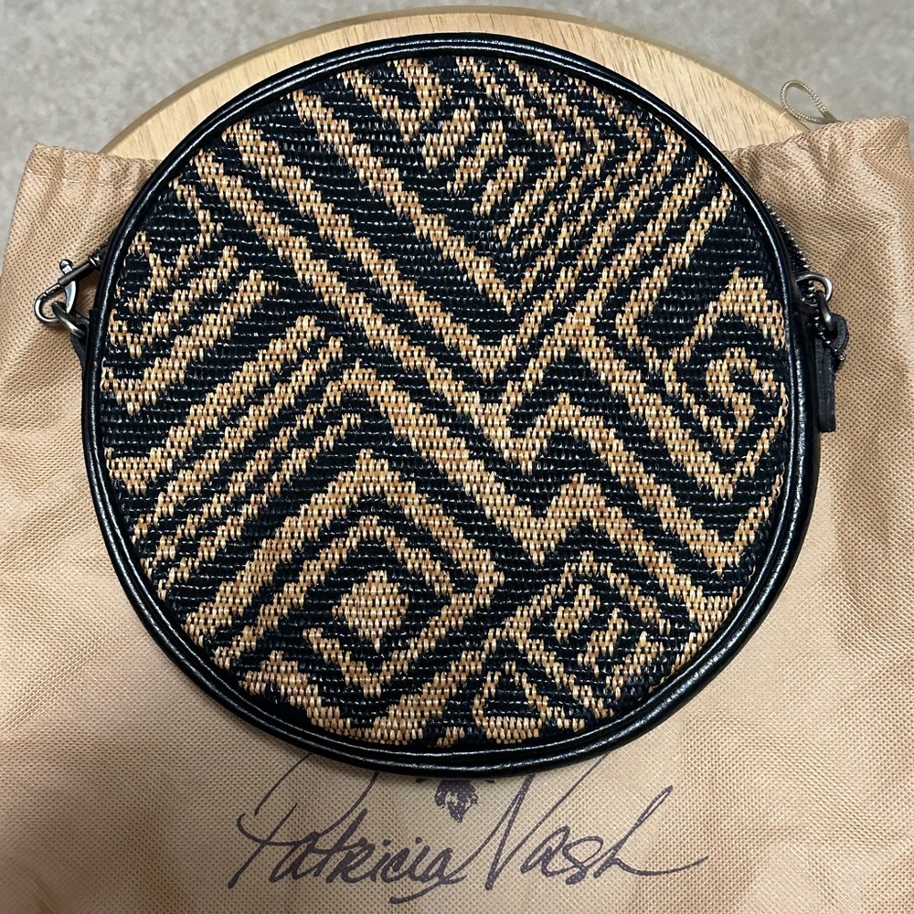 Patricia Nash Capaci Canteen tribal weave crossbody NWT